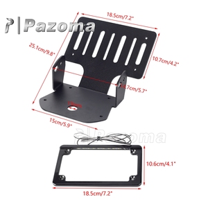 Soporte <span class=keywords><strong>de</strong></span> <span class=keywords><strong>matrícula</strong></span> trasera eliminador <span class=keywords><strong>de</strong></span> guardabarros, kit central corto para Harley Pan America 1250 Special RA1250S RA - Product Image 4