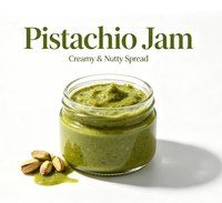 Pâte à tartiner aux pistaches 100% naturelle Bantian Fresh 1kg, purée de fruits verts, garnitures pour gâteaux, garnitures pour macarons, biscuits, sandwichs