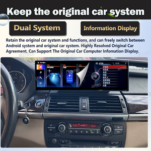 Radio de coche <span class=keywords><strong>Android</strong></span> 13 de 14,9 pulgadas para BMW X5 E70 X6 E71 E72 2007-2014 pantalla larga grande Carplay Auto navegación GPS ESTÉREO - Product Image 2