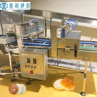 Machine à étaler la pâte et à saupoudrer le sésame et les flocons d'avoine, haute performance, compatible pour la garniture de pizzas, tortillas et pains.
