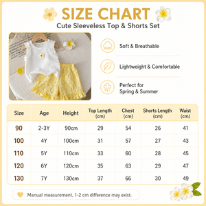 Completo Estivo 2 Pezzi per <span class=keywords><strong>Bambina</strong></span> 2026: Top Floreale Senza Maniche con Volant e Pantaloncini - Set <span class=keywords><strong>Abbigliamento</strong></span> Casual Dolce per Bambini - Ingrosso OEM Boutique - Product Image 6
