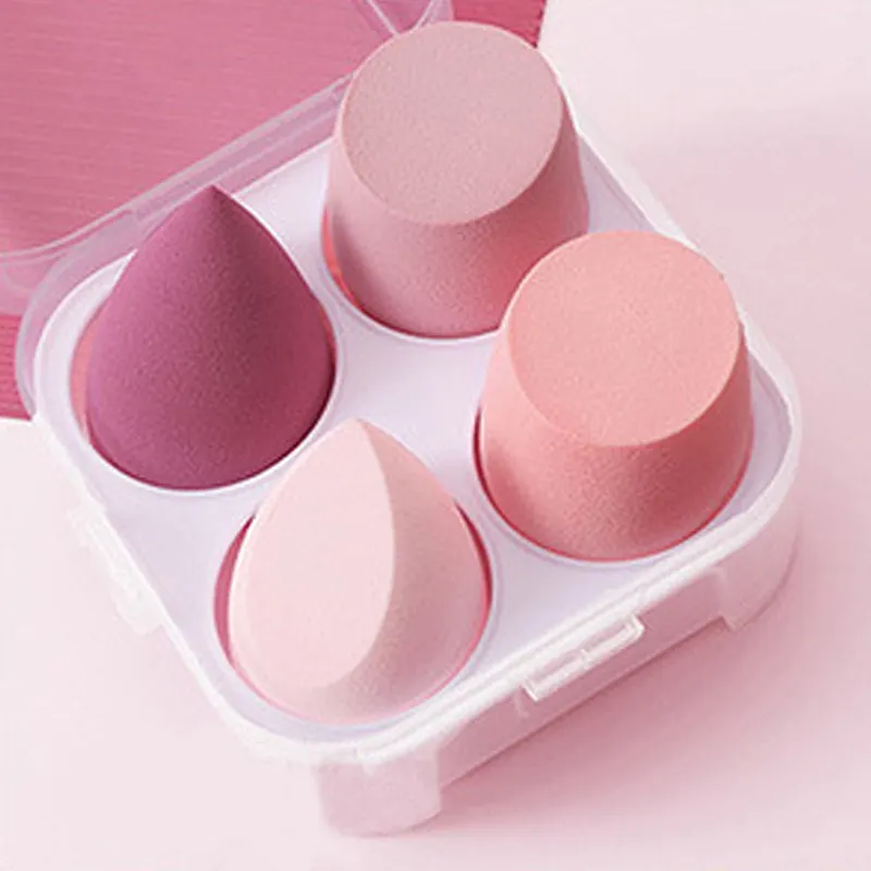 Super Soft Beauty Egg 4 pezzi Pack Set Makeup Sponge Blender 2023