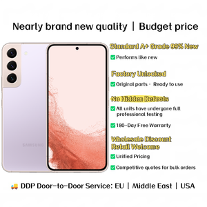 Venta al por Mayor de Teléfonos Inteligentes <span class=keywords><strong>Galaxy</strong></span> <span class=keywords><strong>S22</strong></span>+ <span class=keywords><strong>256GB</strong></span> Lavanda 5G con Procesador Snapdragon, Directo de Fábrica, Disponibles en Stock - Product Image 6