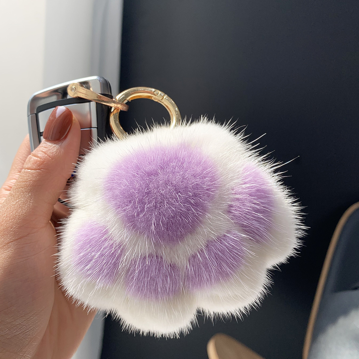 Blanc et violet