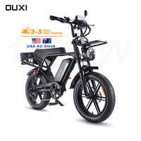 Vélo de montagne électrique OUXI, fabrication directe d'usine, ODM/OEM, 48V, vélo de montagne électrique de haute qualité, V8 Ultra pour adultes