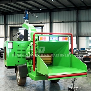 Déchiqueteuse à bois pour machines forestières de 18 pouces avec moteur de broyeur d'alimentation - Product Image 2