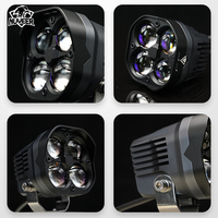 NUYEER OEM 5D Projecteur Led Driving Spot Auxiliary Light Offroad 4x4, Cube Led Off Road Fog Lamp 12V 24V 3 Inch Led Pods Light