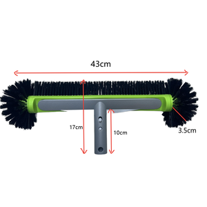 <span class=keywords><strong>Brosse</strong></span> à poils rigides de qualité supérieure, <span class=keywords><strong>brosse</strong></span> de <span class=keywords><strong>piscine</strong></span> robuste à 360 degrés avec dos en aluminium renforcé - Product Image 6
