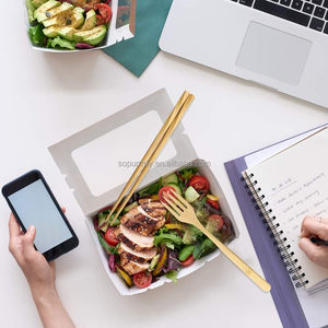 Vaisselle de voyage réutilisable d'extérieur avec logo personnalisé couverts en bois ustensiles en bambou <span class=keywords><strong>couteau</strong></span> <span class=keywords><strong>fourchette</strong></span> cuillère baguettes ensemble de couverts en bambou - Product Image 4