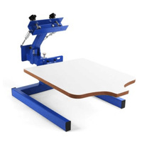 Imprimante à écran plat manuelle pour tissu, 1 couleur, 1 station, NS101-M, petite imprimante à écran