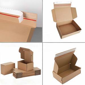 Boîte d'expédition en carton ondulé recyclé écologique de 3 mm avec insert et bande détachable pour la <span class=keywords><strong>livraison</strong></span> de bougies - Product Image 2