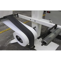 Machine entièrement automatique de fabrication de sacs en T-shirt avec moteur PLC, conception de valve à fond plat, vitesse maximale 120 pièces/min, plastique