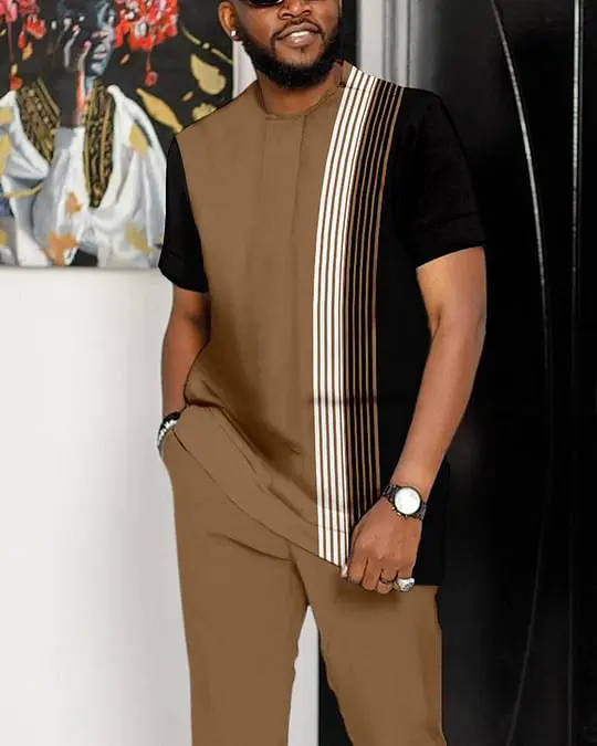 Designer Works from Africa - Bestselling Men's 2-piece Suit Set