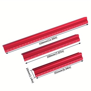 Règle de traçage en V pour le bois, métrique et impérial, marqueur polyvalent pour le marquage précis des lignes parallèles et perpendiculars sur le bois - Product Image 4