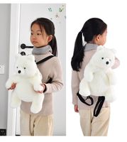 Sacs à dos en peluche personnalisés de haute qualité avec logo animalier, fabrication sur mesure