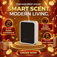 Diffuseur d'arômes intelligent 2026, rechargeable, sans eau, portable, grande capacité 300 ml, pour marketing olfactif, machine murale pour la maison