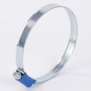 Nhà Máy Tùy Chỉnh Màu Xanh Đầu Ống Kẹp Có Thể Điều Chỉnh Thép Không Gỉ Fastener Hoop Nước Người Anh Loại Inch/Metric Ống Kẹp - Product Image 2