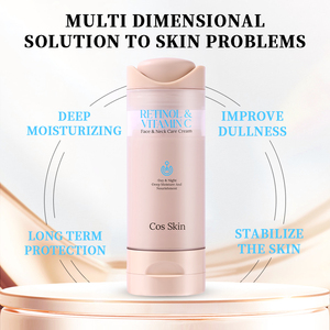 Lotion de soin du <span class=keywords><strong>visage</strong></span> de marque privée hydratante <span class=keywords><strong>et</strong></span> rétinol pour le <span class=keywords><strong>cou</strong></span>, crème raffermissante <span class=keywords><strong>et</strong></span> blanchissante anti-rides - Product Image 4