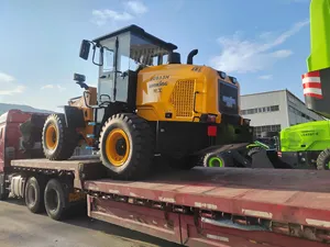 Yellow LG833H Wheel Loader 3 Ton Front End Loader Diesel Construction Equipment - Product Image 2