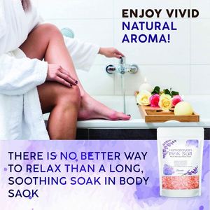 Sal de baño rosa del Himalaya personalizada con características blanqueadoras y ligeras para el cuidado de la piel corporal y la relajación del spa - Product Image 3