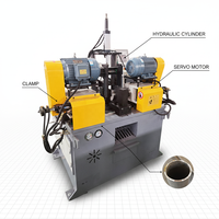 Équipement de chanfreinage automatique à double tête pour barres d'armature, machine à chanfreiner les tubes en acier inoxydable