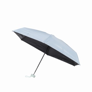 <span class=keywords><strong>Parapluie</strong></span> de poche mini classique manuel à cinq plis en pongé de 19 pouces, baleines en fibre de verre, cadre en métal noir, poignée en plastique, avec <span class=keywords><strong>sac</strong></span> - Product Image 3