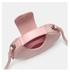 Sac à bandoulière pour femme en cuir végétalien, sac hobo, sac à main en PU, sac bandoulière, deux sangles, fermeture éclair, portable, logo personnalisé, sac à main tendance, petit format - Product Image 6