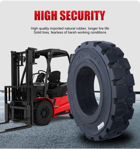 Neumático Sólido de Caucho Industrial 8.25-15 Resistente a Pinchazos para Montacargas de Almacén - Product Image 6