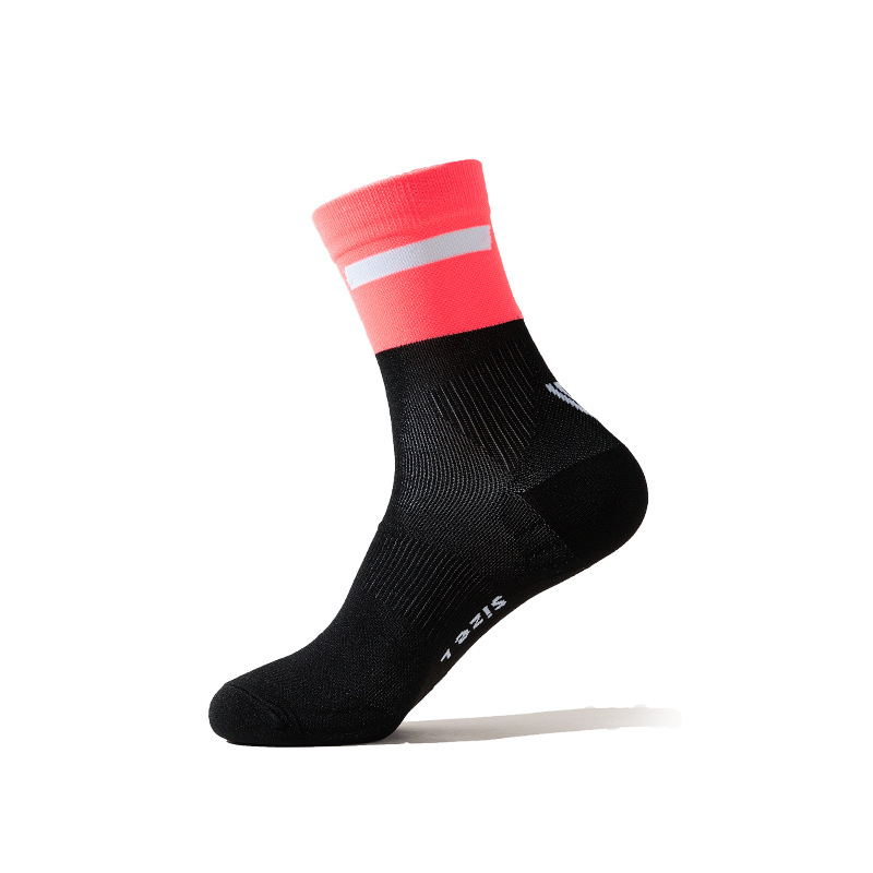 Black with pink