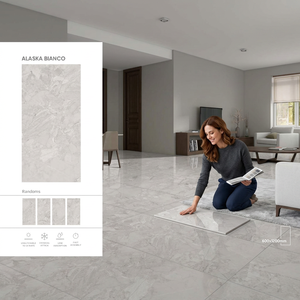 Middle East Premium Porcelain Tiles 600x1200mm Glazed Surface for Modern Residential and Hotel Projects - Product Image 3