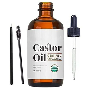 Aceite <span class=keywords><strong>de</strong></span> Ricino Orgánico al Por Mayor, 120 ml, para Cabello Grueso, Cejas y Pestañas, Aceite Esencial Orgánico para el Cabello - Product Image 5