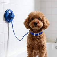 Muker Laisse de toilettage pour chien classique, écologique, confortable, en PVC gaufré, avec rubans doux aux couleurs bonbon – Meilleure vente