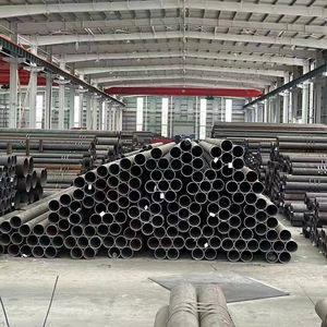 Tubo y tubos sin soldadura de acero al carbono para estructura de aceite de perforación Compatible con API Tubo redondo de acero laminado en caliente Q235 <span class=keywords><strong>Schedule</strong></span> 40 Erw - Product Image 2