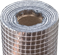 Isolation en aluminium et maille PE Kingway - 1,5x50m Divers types de produits composites en aluminium