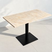 Plateau de table en stratifié compact phénolique anti-impact HPL, motif personnalisé pour comptoir de table de restaurant commercial