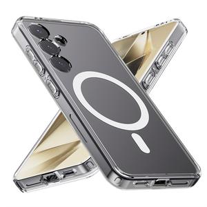 เคสแม่เหล็กกันกระแทกใสสำหรับ iPhone 17 Air 17 PRO MAX ตัวป้องกันกล้องสีเหลืองป้องกันการชาร์จแบบไร้สาย - Product Image 1