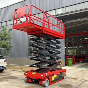 Platform Kerja Hidrolik Elektrik Bergerak dengan Tangga Gunting Otomatis 6m 8m 10m - Product Image 2