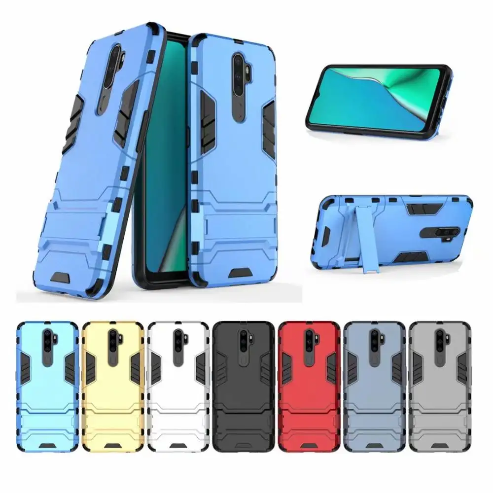 Highly Quality 2 in 1 Heavy Duty Hybrid Armor Case TPU Hard PC Slim Back Cover Case For OPPO A9 2020/A5 2020/A11/A11X