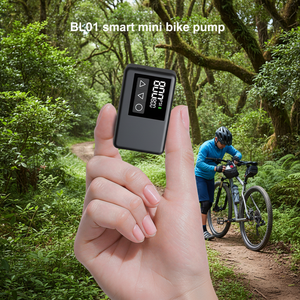 <span class=keywords><strong>Pompe</strong></span> à vélo intelligente à double écran NEWO BL01 avec arrêt automatique, gonfleur sans fil 120 PSI pour vélos de route et de montagne - Product Image 1