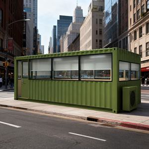 Maison de petit conteneur commercial personnalisé pour magasins chinois - Product Image 3