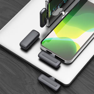 Microphone Lavalier sans fil J11 avec boîtier de charge Nouvelle vente à chaud de haute qualité Longue durée de vie de la <span class=keywords><strong>batterie</strong></span> Pratique et compact - Product Image 5