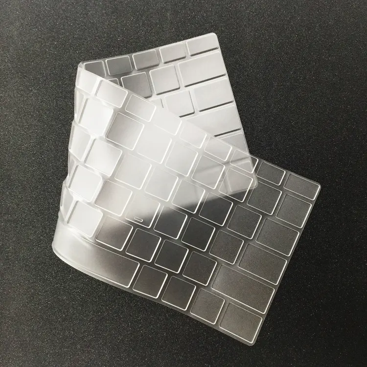 Kakudos capa de teclado de silicone tpu, material de silicone transparente à prova d' água, pele para superfície pro 4 5 6 7 pro 8