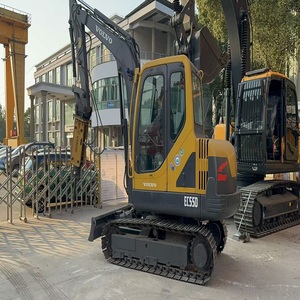 Original Korea volvo <b>mini</b> excavator Used Volvo EC55D diggers Second-<b>Hand</b> 5t <b>Mini</b> Digger with Engine & Pump volvo ec55 ec60 - Product Image 1