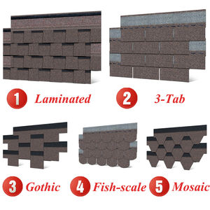 Vente en gros de tôle de toiture de construction simple personnalisable couleur marron vigne flétrie <span class=keywords><strong>bardeaux</strong></span> <span class=keywords><strong>d</strong></span>'<span class=keywords><strong>asphalte</strong></span> à 3 onglets pour la construction de maisons - Product Image 5