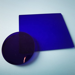Verre optique Haute VISIBILITÉ Transmission Bleu Foncé Couleur <span class=keywords><strong>QB29</strong></span> QB4 Filtre en Verre De Couleur - Product Image 6