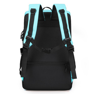 Unisex Multi-functional Water Resistant Badminton Sports Polyester 37.6L Portable Travel Bag <b>Backpack</b> <b>Large</b> Capacity Shoes - Product Image 2