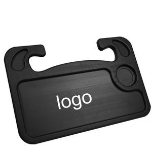 Promotion : Plateau de Table pour Voiture avec Logo Personnalisé, Support d'Ordinateur Portable pour Volant, Cadeau Original - Product Image 1