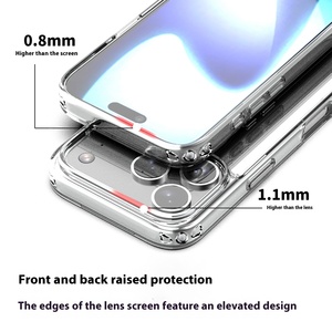 Bayer sang trọng bao gồm tất cả chống vàng cho <span class=keywords><strong>iPhone</strong></span> 17 Pro trường hợp thiết kế lỗ tốt với tính năng chống thả bao gồm phụ kiện máy ảnh - Product Image 5