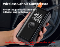 Wireless Smart Tire Inflator with Digital Display for Cars