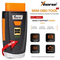 2025 Xhorse Mini OBD Tool V2 XDMO20 es compatible con el protocolo CANFD/luz LED/caja IMMO 8A todas las llaves perdidas